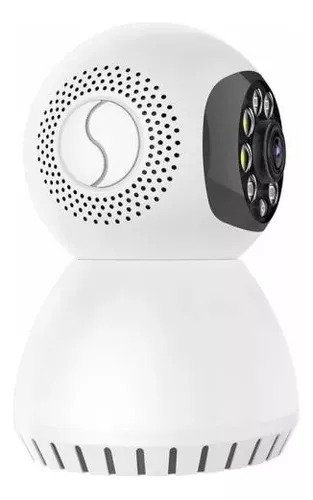 Câmera de segurança IP interna Wifi P2p 1080 com áudio branco - Imagem 3